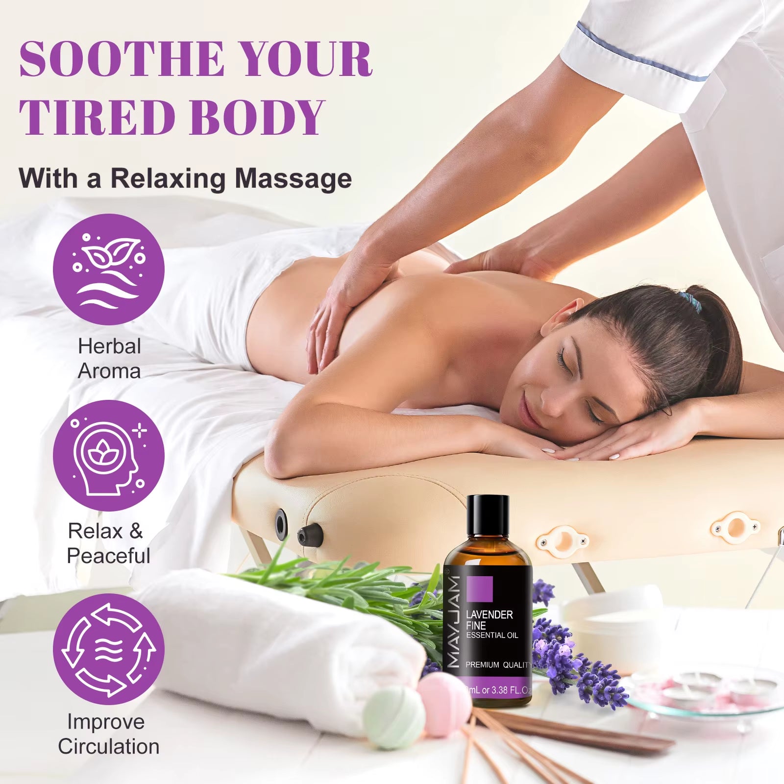 Aromatherapy Essential Oils May Chang Lavender Tea Tree Clove Bud Turmeric Pine Neddles 100Ml Pure Essential Oil