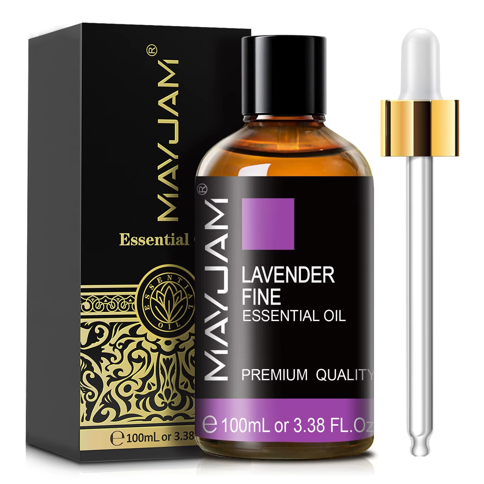 Aromatherapy Essential Oils May Chang Lavender Tea Tree Clove Bud Turmeric Pine Neddles 100Ml Pure Essential Oil