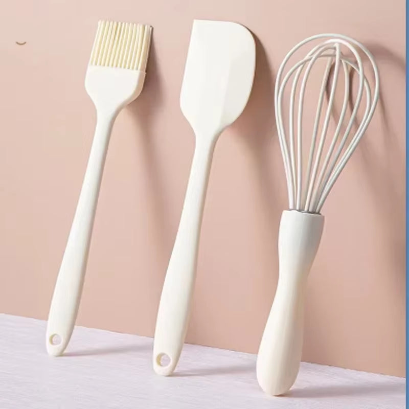 Food Kitchen Gadgets Grade Things Pastry Molds Baking Tools Egg Beater Silica Gel Silicone Spatula Grease Brush Cake Cookware