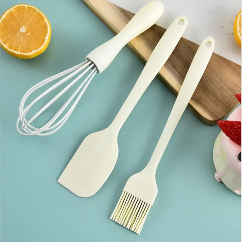 Food Kitchen Gadgets Grade Things Pastry Molds Baking Tools Egg Beater Silica Gel Silicone Spatula Grease Brush Cake Cookware