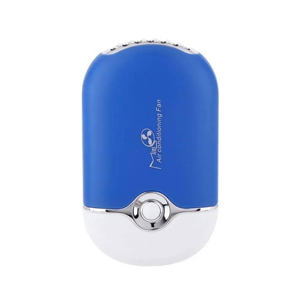 USB Rechargeable Portable Mini Fan Cooling Fan Bladeless Handheld Eyelash Dryer Mini Handheld Fan Air Conditioning Blower