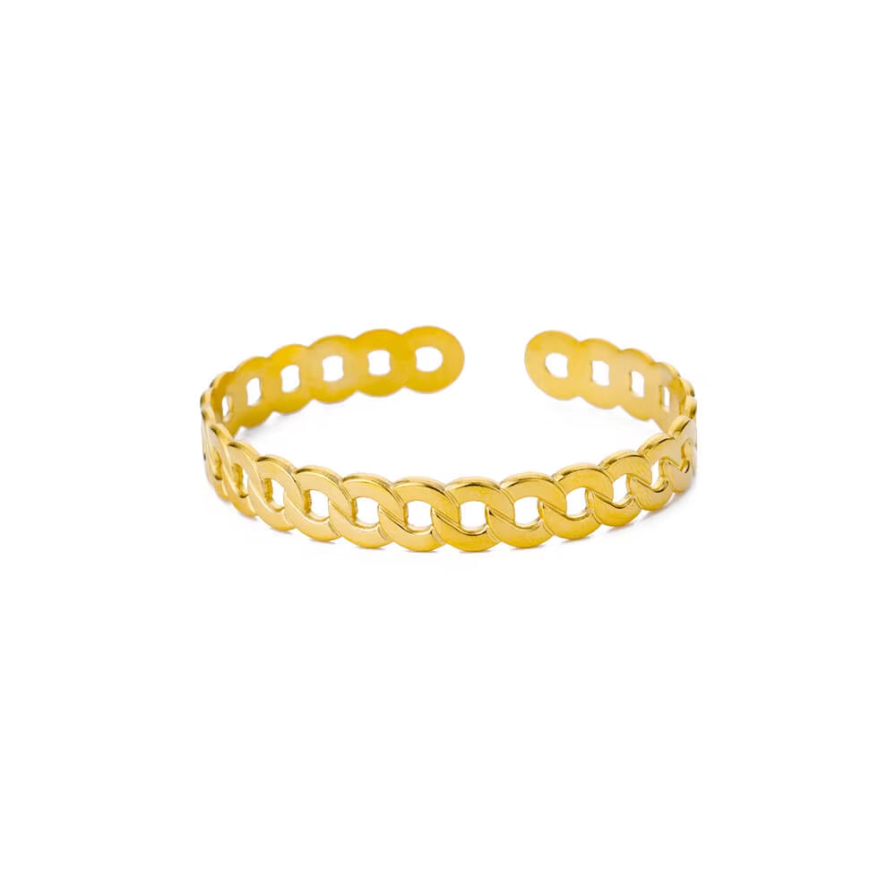 Flower Cuff Bracelet Bangle for Women Gold Color Flora Stainless Steel Bangles Casting Aesthetic Couple Wrist Jewelry Pulseras