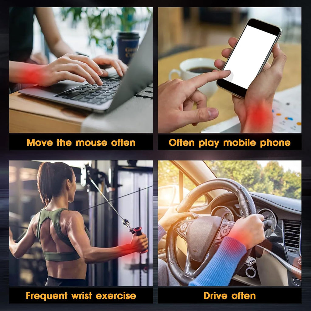 Wrist Trainer Ball Auto-Start Gyroscopic Forearm Exerciser Gyro Ball for Strengthen Arms, Fingers, Grip and Muscles