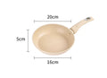 Non-Stick Frying Pan Wok Ceramic Omelette Pan Steak Frying Pan Household Induction Cooker Universal Kitchen Cookware Accessories